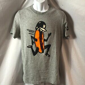 Nike BSBL Hotdog In A Bun Graphic Activewear Athletic Sport Cut Tee Shirt